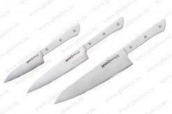 Набор из 3-х ножей Samura Harakiri SHR-0220W арт.0609.110