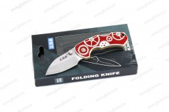 Складной нож SanRenMu 4097BUX-LLMR (красный)