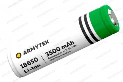 Аккумулятор Armytek A00205 18650 Li-Ion 3500 мАч / защищенный арт.0675.13